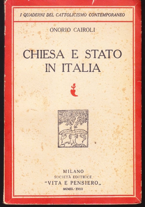 Chiesa e Stato in Italia