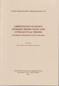 Christianity in Egypt: Literary production and intellectual trends