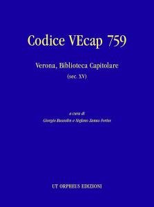 Codice Vecap 759. Verona, Biblioteca Capitolare (sec. XV)