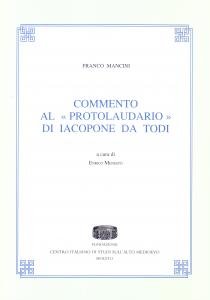 Commento al «Protolaudario» di Iacopone da Todi | Immagine principale