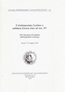 Cristianesimo Latino e cultura greca sino al sec. IV