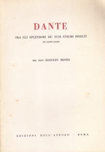 Dante tra gli splendori de' suoi enigmi risolti ed altri …