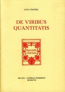 De viribus quantitatis. Trascrizione di Maria Garlaschi Peirani dal codice …