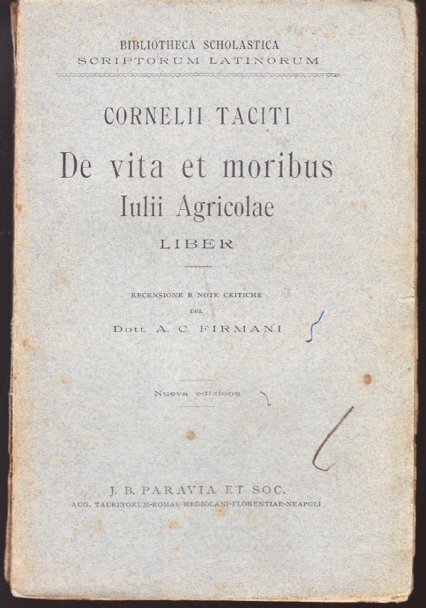 De vita et moribus Iulii Agricolae liber