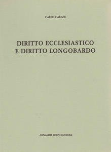 Diritto ecclesiastico e diritto longobardo