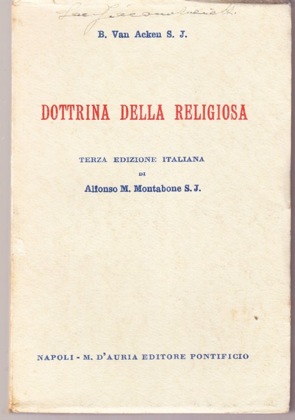Dottrina della religiosa