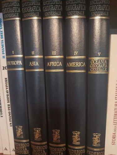 Enciclopedia geografica universale: I. Europa, II. Asia, III. Africa, IV. …