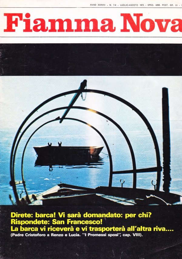 Fiamma Nova n. 7-8 - luglio-agosto 1973