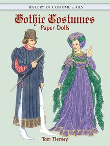 Gothic Costumes Paper Dolls