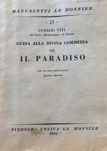 Guida alla Divina Commedia III. Paradiso