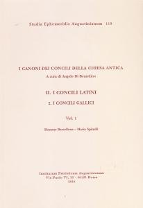 I Canoni dei concili della Chiesa antica. Vol. II. I …