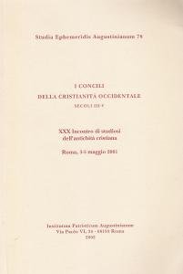 I concili della cristianità occidentale. Secoli III-V