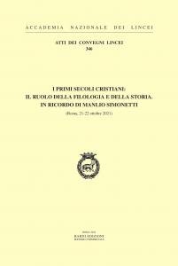 I primi secoli cristiani: il ruolo della filologia e della …