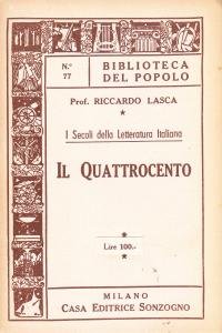I Secoli della Letteratura Italiana. Il Quattrocento