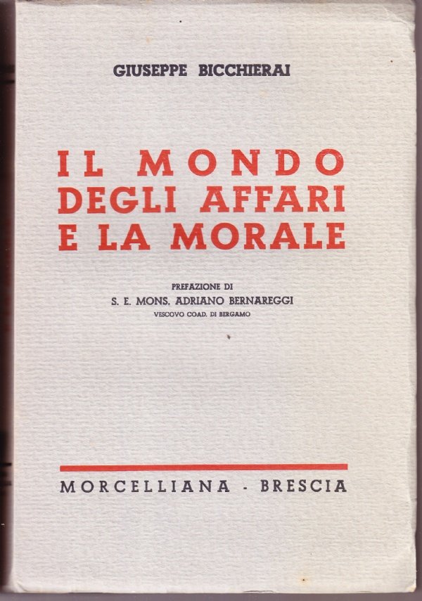 Il mondo degli affari e la morale