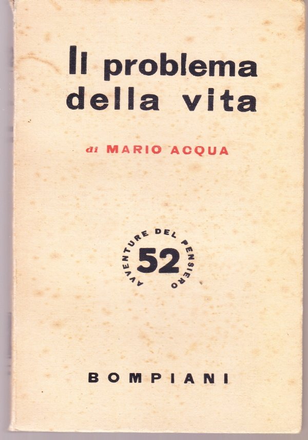 Il problema della vita