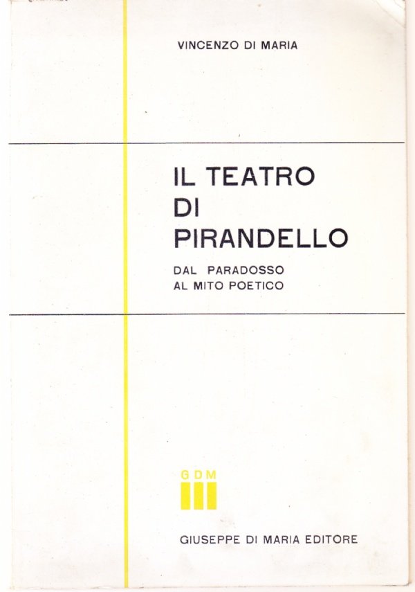 Il teatro di Pirandello. Dal paradosso al mito poetico