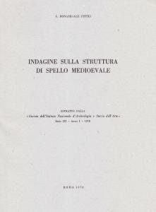 Indagine sulla struttura di Spello medioevale