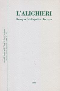 L'Alighieri. Rassegna bibliografica dantesca 1 1991