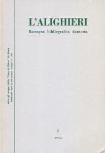 L'Alighieri. Rassegna bibliografica dantesca 1 1992