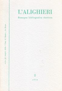 L'Alighieri. Rassegna bibliografica dantesca 2 1972