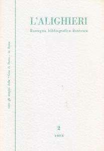 L'Alighieri. Rassegna bibliografica dantesca 2 1973