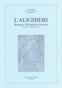 L'Alighieri. Rassegna bibliografica dantesca 5, Nuova Serie, gennaio-giugno 1995, anno …