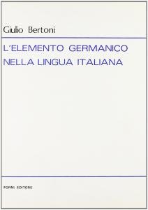 L'elemento germanico nella lingua italiana