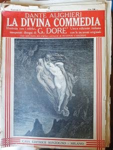 La Divina Commedia di Dante Alighieri - FASCICOLI 2-43
