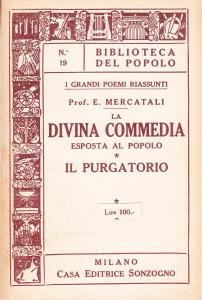 La Divina Commedia esposta al popolo. Il Purgatorio