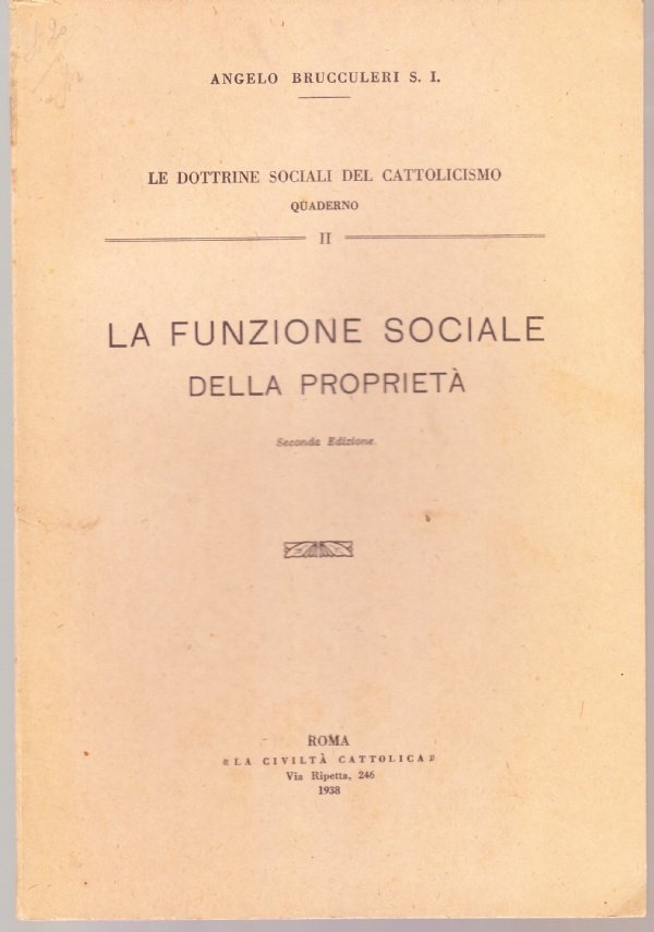 La funzione sociale della proprietà