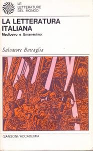 La letteratura italiana. Medioevo e Umanesimo