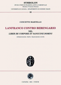 Lanfranco contro Berengario nel Liber de Corpore et Sanguine Domini. … | Immagine Gallery 1