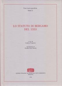 Lo Statuto di Bergamo del 1353