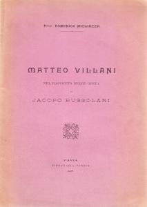 Matteo Villani nel racconto delle gesta di Jacopo Bussolari