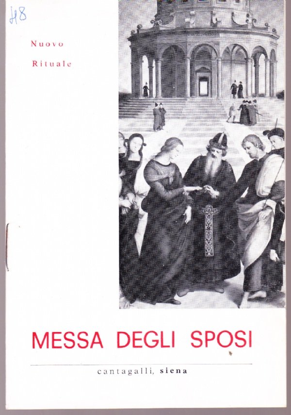 Messa degli sposi. Nuovo rituale