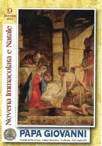 Novena Immacolata e Natale. Rivista Papa Giovanni n. 9/2013