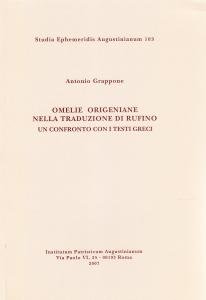Omelie origeniane nella traduzione di Rufino. Un confronto con i …