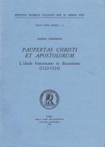 Paupertas Christi et apostolorum. L'ideale francescano in discussione (1322-1324)