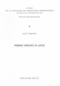 Peredeo vescovo di Lucca