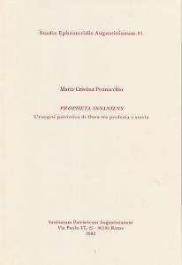 Propheta insaniens. L'esegesi patristica di Osea tra profezia e storia