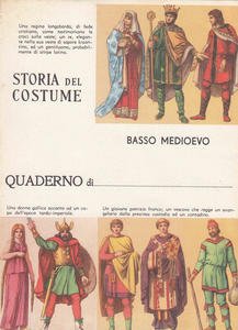 Quaderno Storia del costume