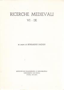 Ricerche Medievali VI - IX