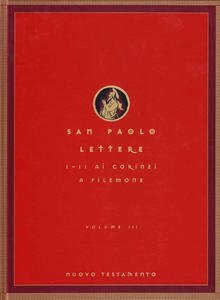 San Paolo. Volume III. Lettere I-II ai Corinzi, a Filemone