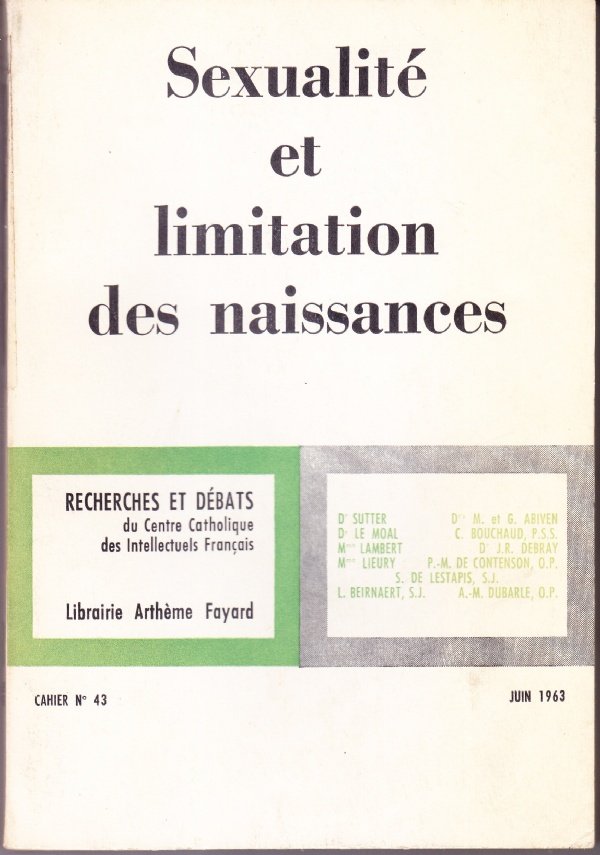 Sexualité et limitation des naissances