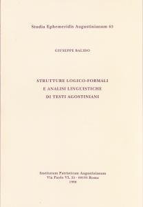 Strutture logico-formali e analisi linguistiche di testi agostiniani