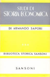 Studi di Storia economica. Terzo volume