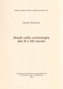 Studi sulla cristologia del II e III secolo