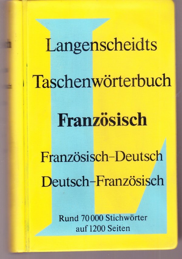 Taschenworterbuch Franzosisch-Deutsch, Deutsch-Franzosisch