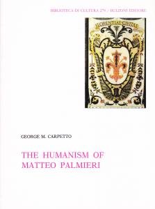 The humanism of Matteo Palmieri